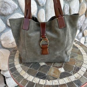 Dooney and Bourke Suede Bag